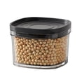 thumbnail image 1 of Contenedores de especias de cocina en frascos sellados con compartimentos divididos, diseño apilable, tapa deslizante de fácil acceso, caja de almacenamiento para especias y refrigerios., 1 of 8