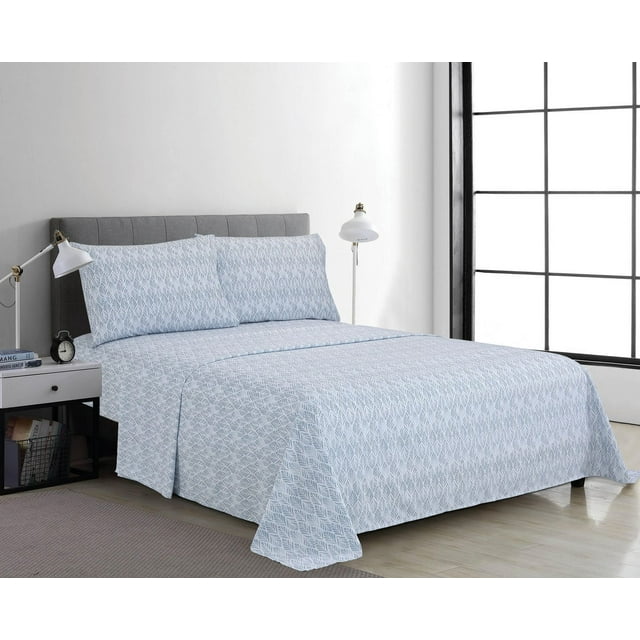 Ensemble de draps en microfibre 4 pièces Leaf