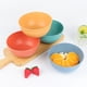 thumbnail image 3 of Nvzi 4 PCS Cereal Bowls, Unbreakable Wheat Straw Bowls for Salad, Rice, Soup, Ice Cream, Noodles, Camping，Yellow, 3 of 5