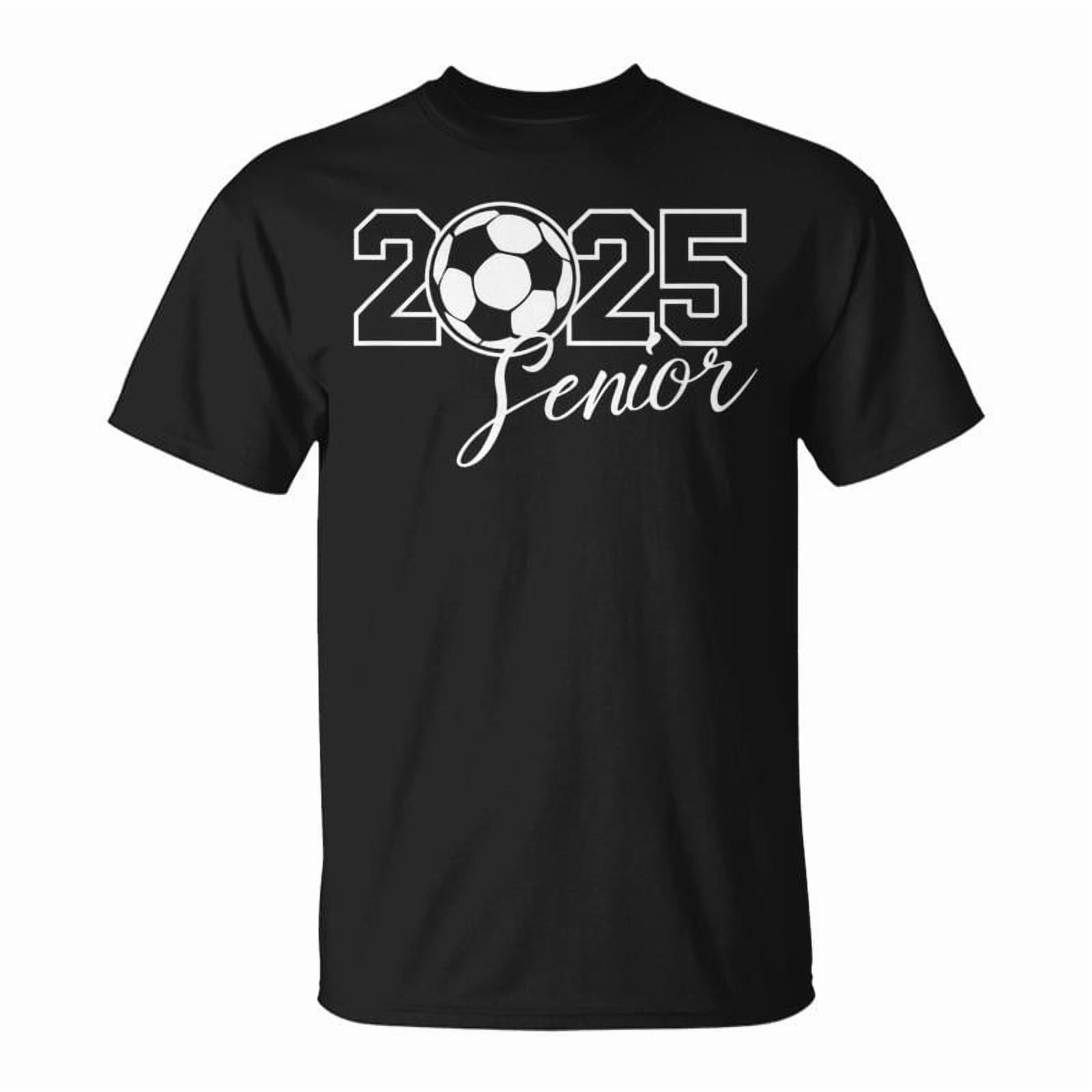Senior 2025 Soccer Mom High School Graduation Outfit Proud TShirt