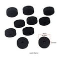thumbnail image 2 of BEADCEST 10 Pcs Rondelles en Feutre Noir Silencieuses pour Tambour Protègent Vos Cymbales de Tambour, 2 of 8