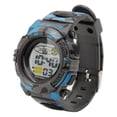 thumbnail image 4 of Reloj deportivo Reloj cronógrafo noctilucente resistente al agua para hombres Regalo para estudiantes Color de camuflaje al aire libre Azul, 4 of 12