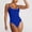 Blue, variant on YEAHITCH Woman's Swimsuit,New Swimwear,Swimwear Sale,One-Piece,Round Neckline,High WaistBlack,S (US:4)