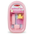 Melissa & Doug Mine to Love Baby Doll Bathtub and Accessories Play Set