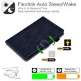 thumbnail image 5 of Allytech Case Fits for All-New Fire HD 10 Plus 2021(11th Gen), Fire HD 10.1" 2021 Case, Premium PU Leather Folding Stand Wallet Case with Auto Sleep Wake for Fire HD 10.1" 2021, Darkblue, 5 of 7