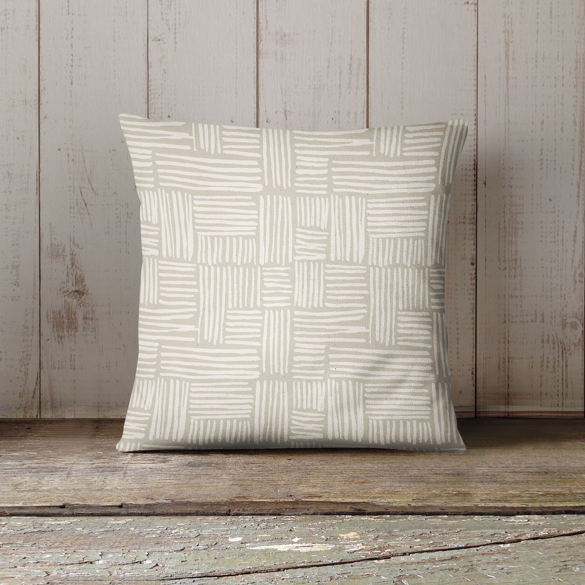 Rails Beige Outdoor Pillow by Kavka Designs - image 2 of 5