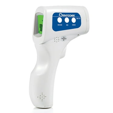 Berrcom Non-Contact Infrared Thermometer JXB-178 (Requires 2 AA batteries) - White