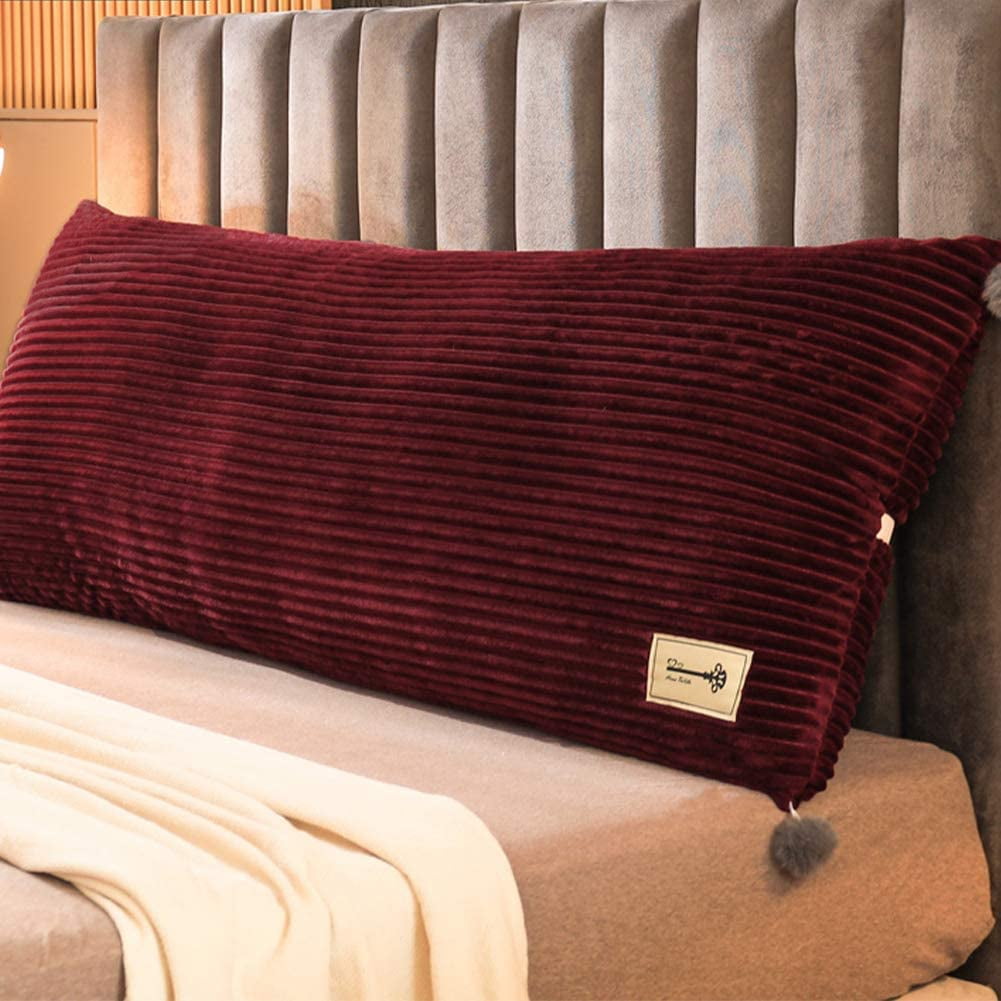 Large Rectangular Headboard Pillow, Bed Rest Positioning Long Support