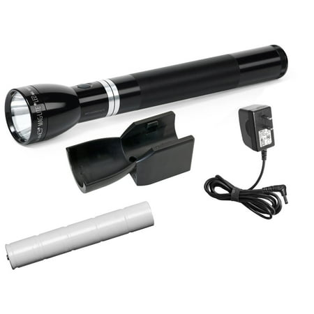 Maglite RL3019 643 Lumen Rechargeable Battery Flashlight with 120V Converter