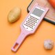 thumbnail image 2 of Grater Stainless Steel Grater With Handle Razor-sharp Stainless Steel Blade Kitchen Tools & Gadgets For Shredded Cheese Ginger Lemon Carrot Vegetables, 2 of 5