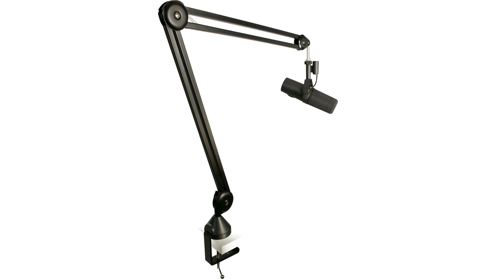 Broadcast Mic Stand - Scissor Style - Max Height of 39" when fully extended