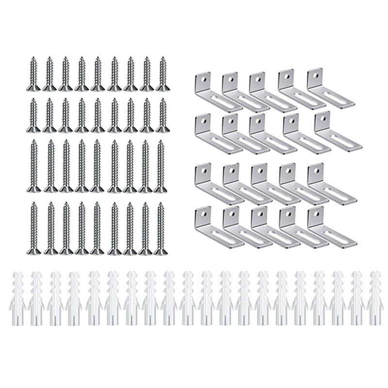 20 Set Whiteboard Installation Hardware Kit Wall Hanging Kit Mounting