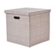 thumbnail image 2 of Fiudx Caja de Almacenamiento, Organizador de Tela Versátil, Elegante Diseño Beige, Gris y Caqui, Cesta Plegable Que Ahorra Espacio, para Uso En Casa o En La Oficina, Fácil de Limpiar y Mantener., 2 of 6