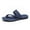 Blue, variant on Minimalist Slides for Women Open Toe Non Slip Washable Easy Clean Lightweight Pool Beach Home Sandals