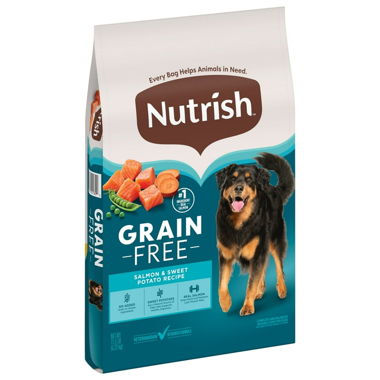 Rachael Ray Nutrish Zero Grain Dry Dog Food, Real Salmon & Sweet