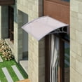 thumbnail image 4 of Costway 40''x 40'' Window Awning Door Canopy Outdoor Front Door, 4 of 10