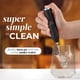 thumbnail image 5 of Espumador de leche Zulay Kitchen, potente portátil, negro, inoxidable, 5 of 8