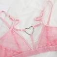 thumbnail image 3 of Pink Lingerie Heart Set Sheer, 3 of 3