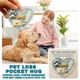 thumbnail image 7 of Elainilye Pet Memorial Pocket Token, Engravable Keepsake Card for Dog Cat Loss, Sympathy Gift for Pet Owners, Comforting Remembrance Card with Hug Message, 7 of 7