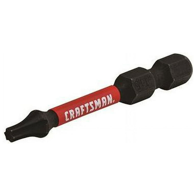 CRAFTSMAN IMPACT RATED 5-Piece 1/4-in x 2-in Phillips Impact Driver Bit CRAFTSMAN IMPACT RATED 5-Piece 1/4-in x 2-in Phillips Impact Driver Bit