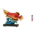 thumbnail image 1 of Adorno De Resina Con Forma De Arowana, Ideal Para La Prosperidad. Figura De Geisha Kabuki Asiática Con Kimono Japonés. Muñeca Decorativa Para Mesa, Entrada, Sala De Estar, Dormitorio, Casa, 1 of 8