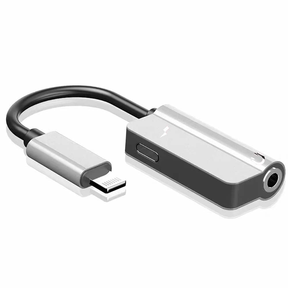 Lightning to 3.5 mm headphone jack adapter for iPhone 7 headphones