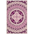 thumbnail image 2 of SAFAVIEH Bellagio Zoja Floral Wool Area Rug, Pink/Ivory, 5' x 8', 2 of 11