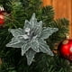 thumbnail image 5 of Adorno para Árbol de Navidad con Flores de Tela Simuladas, 5 of 6