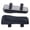 Black, variant on Memory Foam Armrest Cushions With Adjustable Straps For Office Gaming Chairs Washable Removable Elbow Support Pads 2pcs