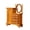 Walnut color, variant on Yihuala Classical Dollhouses Furniture 1/12 Wood Dressing Table with Working Drawers Dollhouses Scale Decoration