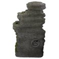 thumbnail image 6 of Northlight 24.25" Gray Lighted 5-Tier Outdoor Garden Water Fountain, 6 of 6