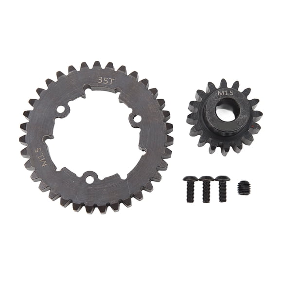 35T Spur Motor Gear Set Steel RC Spur Gear Pinion for TRAXXAS X Maxx 6S 8S 1/5 RC Car 16T,RC35TSpurMotorGearSet,RCSpurGearPinionSet