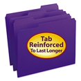 thumbnail image 2 of Smead 13034 File Folders 1/3 Cut Reinforced Top Tab Letter Purple 100/Box, 2 of 4