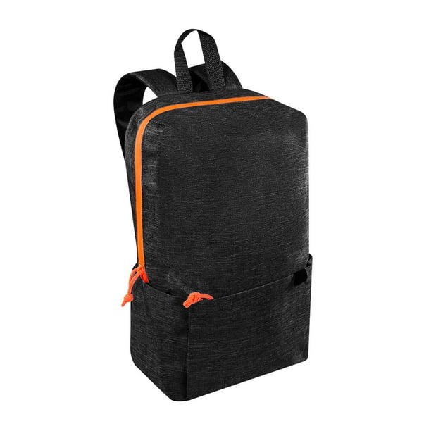 Mochila compacta con bolsillo frontal-Tenzin negro 31 x 48 x 17.5