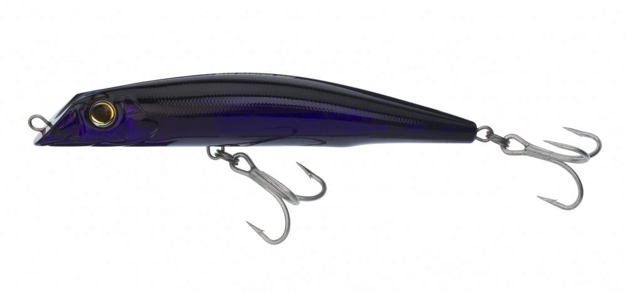 Yo-Zuri Mag Darter Floating Surf Plugs Fishing Lure, Ghost Black