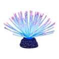 thumbnail image 2 of 1pc Artificial Fluorescent Silicone Aquatic with Base, Fish Tank Decorations for Aquarium (Pink), 2 of 4