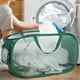 thumbnail image 2 of Cestas de lavandería plegables, cesta de lavandería plegable con bolsillo, cestas emergentes duraderas, asas reforzadas, cesto para ropa sucia para lavandería, 2 of 5