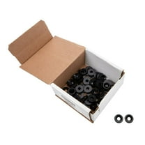 Allstar Performance ALL18659-50 Countersunk Washer - 1/4 in ID - 3/4 in OD - Black Anodized Aluminum - Set of 50