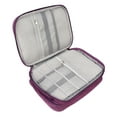 thumbnail image 4 of Bolsa de viaje para maquillaje, bolsa de viaje para maquillaje, bolsa grande para artículos de tocador, bolsa de viaje para cosméticos True Excellence, 4 of 14