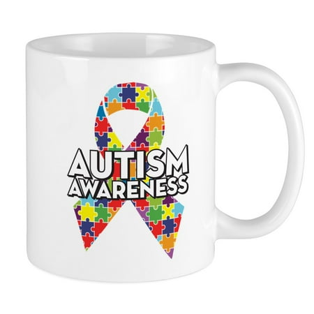 

CafePress - Autism Awareness Mugs - Ceramic Coffee Tea Novelty Mug Cup 11 oz