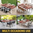 thumbnail image 5 of Roses Valentine's Day Table Cloths for 6 Foot Rectangle Tables, Love Heart Truck Wooden Vintage Patio Waterproof Elastic Fitted Tablecloths, Washable Rectangular Table Cover for Camping, 5 of 8