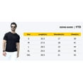 thumbnail image 7 of HAOMEILI Men's Muscle T Shirts Stretch Short Sleeve Workout Tee Casual Slim Fit Henley Shirt, 7 of 7