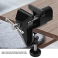 thumbnail image 5 of Bench Swivel Vice 2 Inch Openings Size Mini Aluminium Alloy Table Clamp Vise 360 Degrees Rotating for Jewelry Model Making DIY Repairs Modelling Paint, 5 of 5