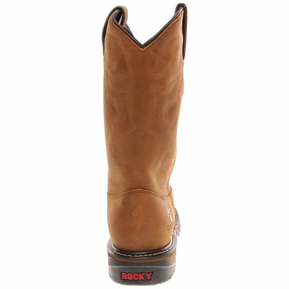Rocky Original Ride Branson Steel Toe Waterproof Western Boots Size 11(WI) - image 3 of 7