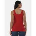 thumbnail image 3 of Time and Tru Women's Ribbed Tank Top, Sizes XS-XXXL, 3 of 5