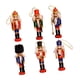 thumbnail image 1 of 6 piezas de decoraciones colgantes de soldado cascanueces de 12,5 x 4 cm, versátiles para de Navidad, pequeñas figuras decorativas de madera, 1 of 9