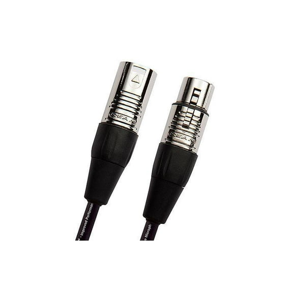 Monster Prolink Monster Classic Microphone Cable - Silver contact XLRs, 10ft. - Speak-On plugs