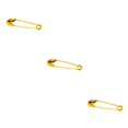 thumbnail image 3 of ZLight 100 Small Tiny Gold Metal Steel Mini Safety Pins 2cm 20mm gold 3Set, 3 of 6