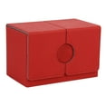 thumbnail image 2 of LOVIVER Boîte de Rangement pour Cartes à Collectionner, Peut Contenir Plus de 160 Cartes, Rouge, 2 of 8