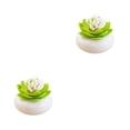 thumbnail image 3 of Bearachild 2020 soporte de flor de loto caja de palillos de caja de almacenamiento de bastoncillos de algodón rosa/verde Type1 NO1 Bearachild CBP010562, 3 of 6